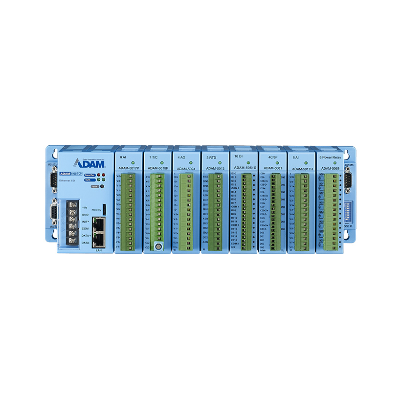 ADAM-5000/TCP - 基于以太网的数据采集控制系统 - 研华 Advantech